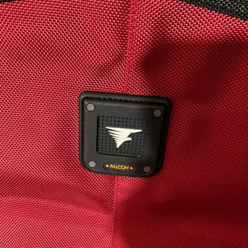 Laptop bag red-black two-tone like new