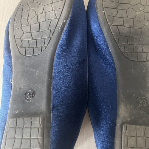 Ballerinas used, size 38, blue
