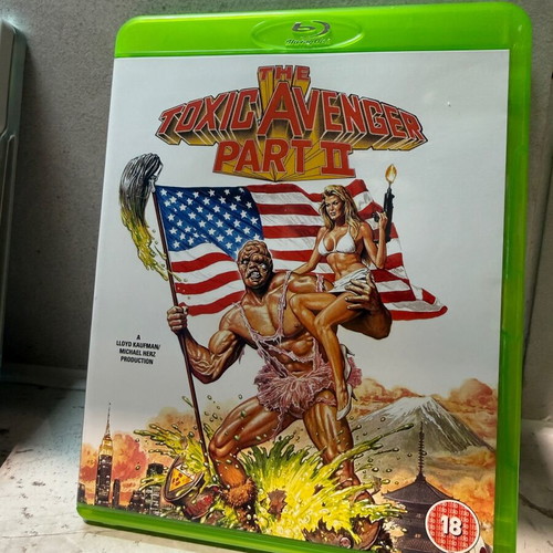 Toxic Avenger 1-3 Blu-ray σαν καινούργιο, πακέτο με steelbook
