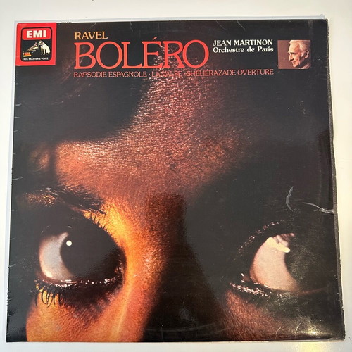 Ravel Boléro vinyl record used, classical music