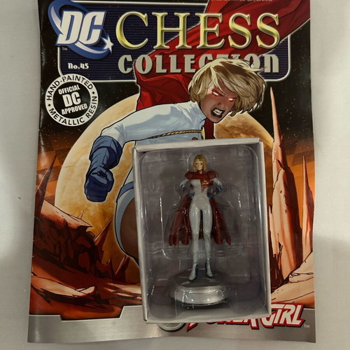 DC Chess Collection Issue 45 Power Girl Eaglemoss like new