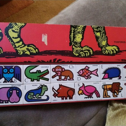ABC Animal Matchbox Collection 1968 by Cruz Novillo like new, 28 pcs