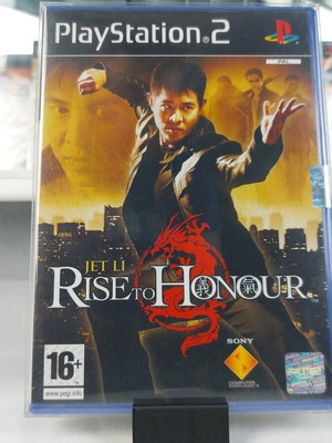 Jet Li Rise to Honor PlayStation 2 game like new