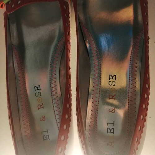 Axel and Rose leather women's colorful shoes size 39 new