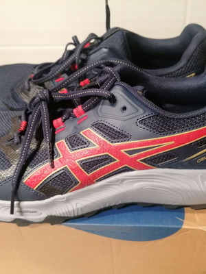 Asics Sonoma 7 men's athletic shoes size 48 new, black and gray