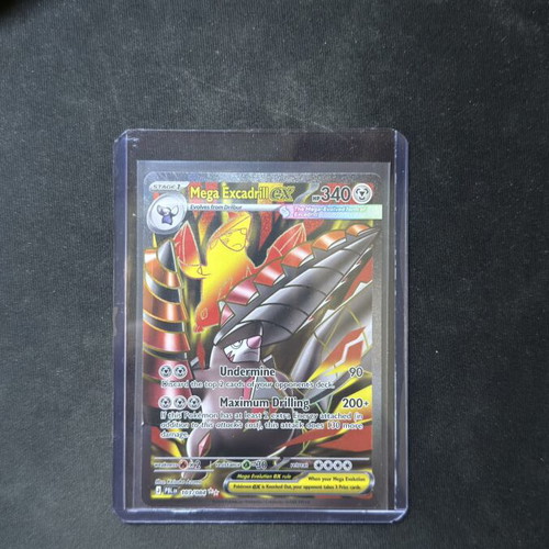 Mega Excadrill EX Pokemon card