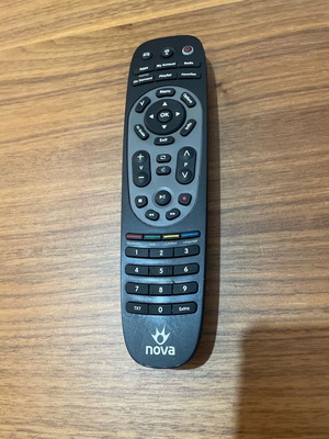Remote control for digital receiver NOVA HD3001 like new