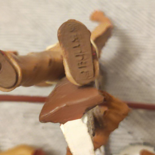 Bullyland Indian Figures set of 3 handpainted vintage used