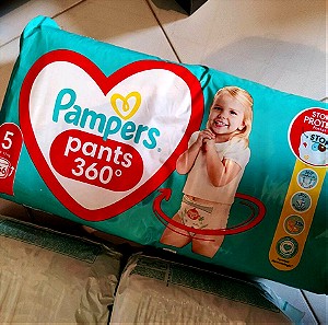 Pampers  Pants No 5