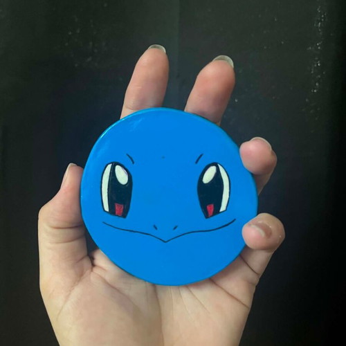 Pokemon Squirtle Clay Coaster New Handmade