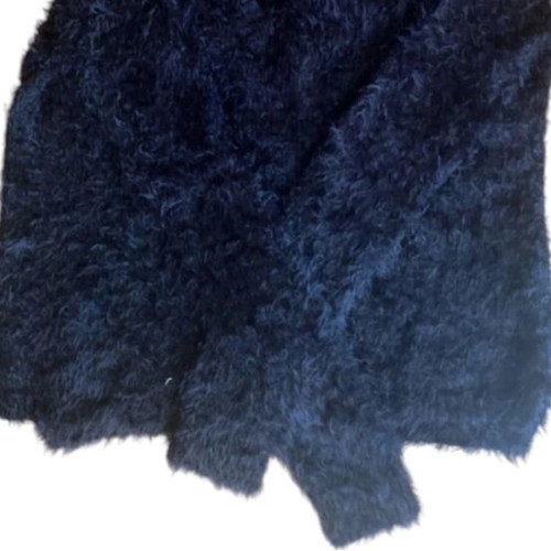 Black fluffy jumper, size M