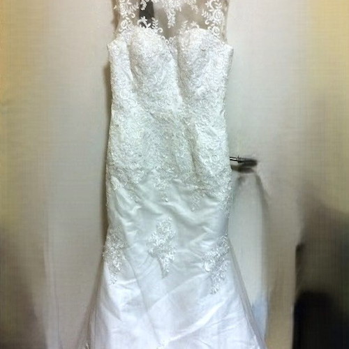 Wedding dress Gorgone like new, white, size M 38 10