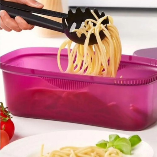Tupperware Pasta Serving Tongs New, Purple