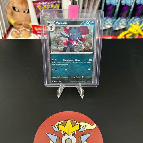 Pokemon Black Star Promo Weavile 021 Cosmos Holo σαν καινούργιο