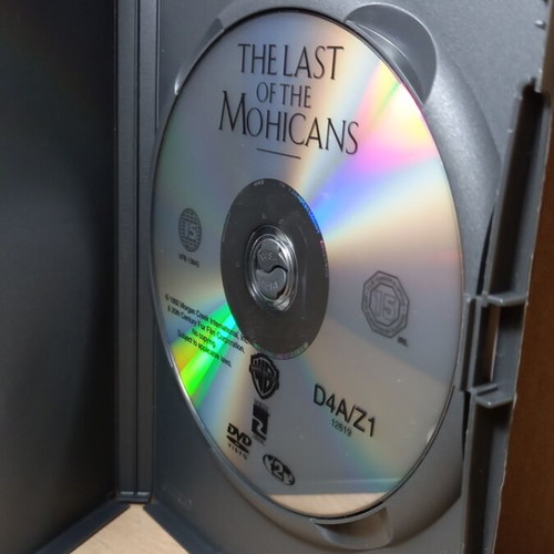 The Last of the Mohicans DVD with English subtitles