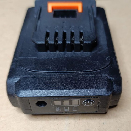 Wokin 20V battery chainsaw used with 2Ah battery and charger