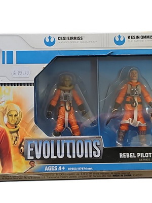 Hasbro Star Wars Rebel Pilots Evolution new in box
