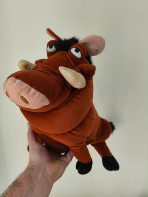 Walt Disney Lion King Pumba Plush Vintage Collectible 1990s used