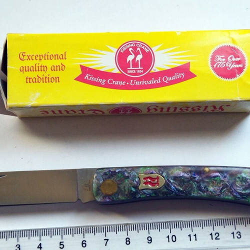Kissing Crane Sodbuster Traditional Knife New, Stainless Steel