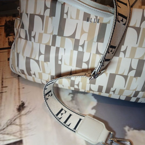 Elle handbag large, new, beige