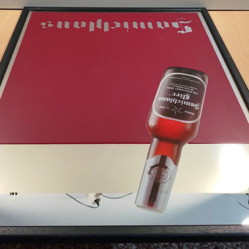 Samichlaus beer promotional mirror like new
