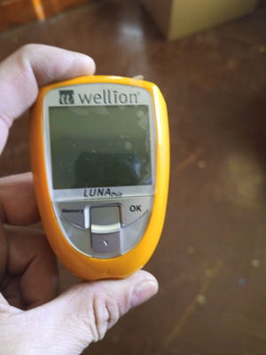 Wellion LUNA Trio device for measuring blood sugar, cholesterol and uric acid new