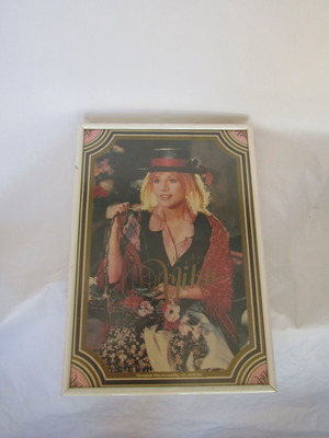 Aliki Vougiouklaki framed vintage poster with inscription used
