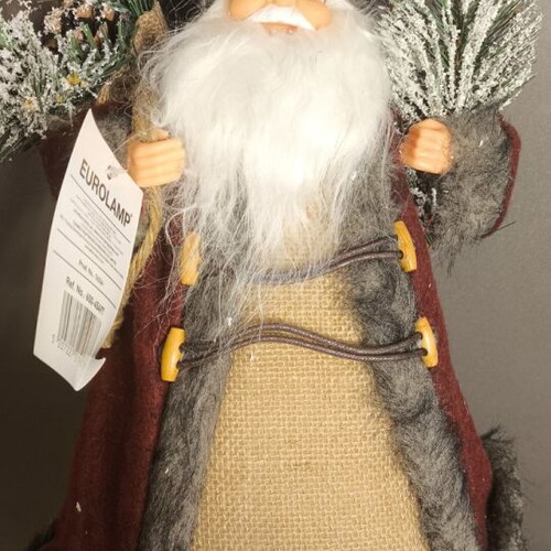 Christmas tree topper Santa Claus 30cm new