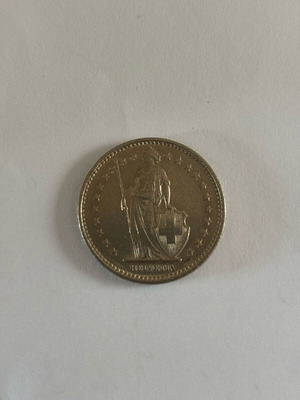 Swiss franc used