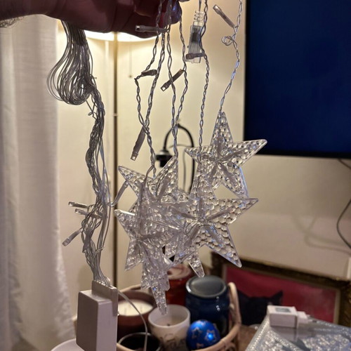 Led curtain lights like new