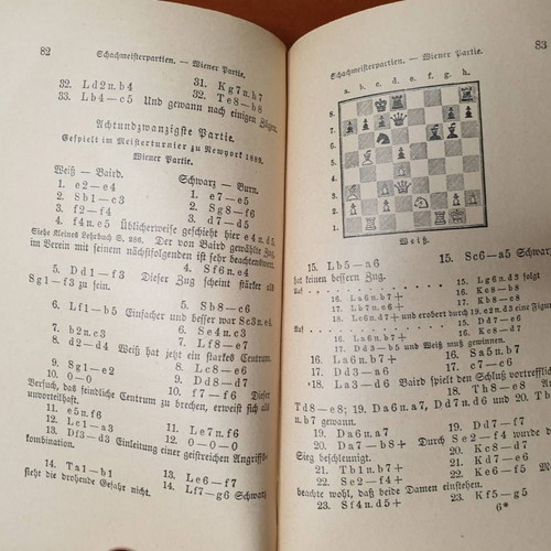 Two chess books by Jean Dufresne, early 20th century