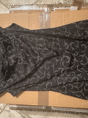 Hunza London and Paris dress size small like new, black and grey