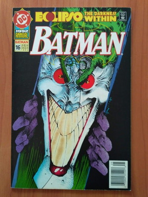 Batman Annual #16 като нов, DC Comics 1992