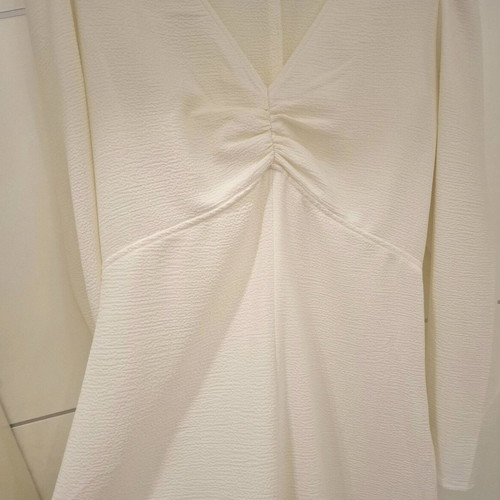 Long off-white dress H&M new, size S