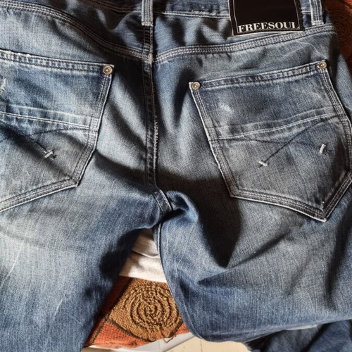 Jeans Freesoul like new, size 32, blue