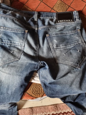 Jeans Freesoul like new, size 32, blue