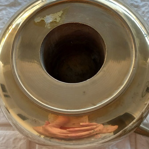Brass ashtray used with nautical style and water feature