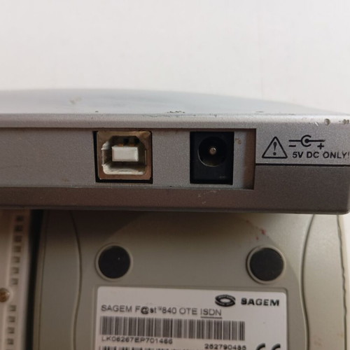 RJ45 sockets and Sagem Conn-x ADSL modem used, pack of 3 pieces