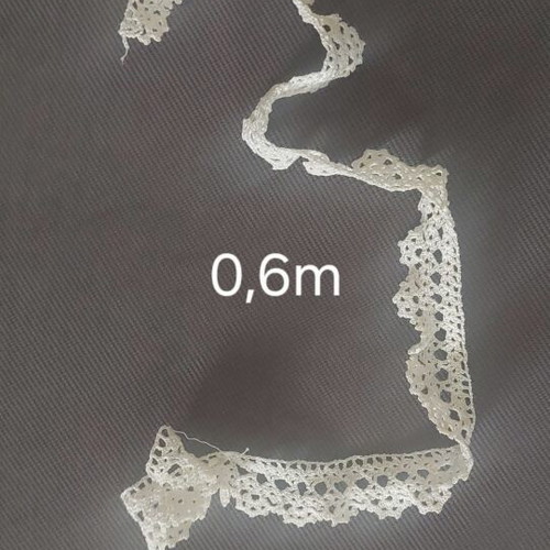 Handmade lace variety in designs and lengths like new