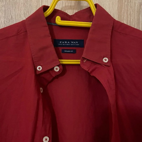 Zara men's shirt red like new size M