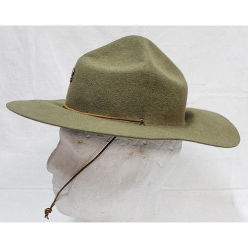 Greek scout old wide-brimmed hat used