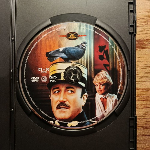 Revenge of the Pink Panther DVD like new with Greek subtitles