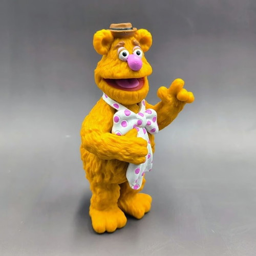 Fozzie Bear figure new, The Muppets Disney collectible