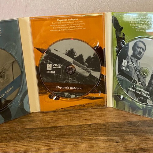 Second World War documentary DVD like new, box set of 3 DVDs