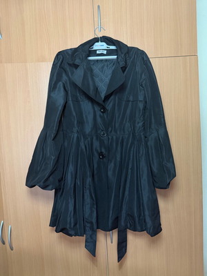 Be You trench coat black like new, size S
