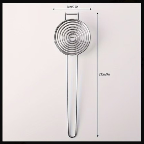 Kitchen tool for separating egg yolk and white new, stainless steel