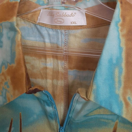 Women's blouse with zipper Billy Sabbado like new, multicolor