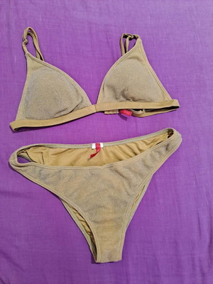 Yamamay bikini small medium gold color