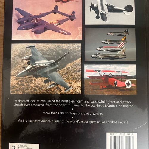Fighter The World's Finest Combat Aircraft 1914 to the Present Day book like new