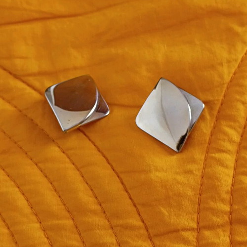 Vintage earrings used with clip personal collection